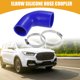 thumbnail image 2 of 1 acoplador universal de manguera de silicona con codo de 90 grados de 2 pulgadas de diámetro interior a 2,48 pulgadas de diámetro interior, manguera de tubería de admisión de intercooler Turbo para coche, silicona azul Unique Bargains Manguera de silicona para intercooler, 2 of 8