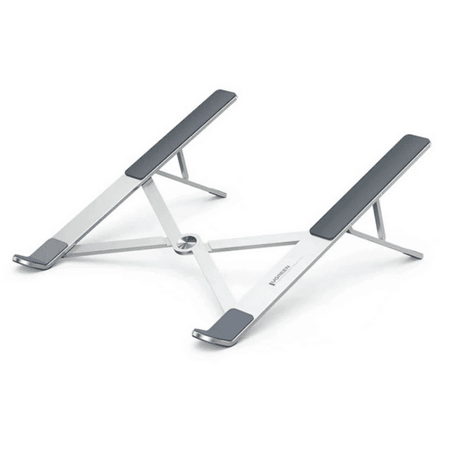 Soporte Portátil de Aluminio para Laptop / Amplia Compatibilidad de 11-17.3" / / Capacidad de carga de 5 kg / Material de aleación de Aluminio + Silicona.