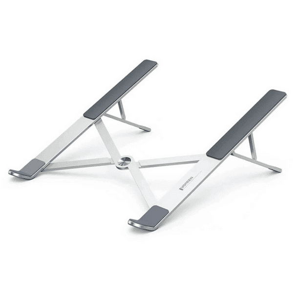 Soporte Portátil de Aluminio para Laptop / Amplia Compatibilidad de 11-17.3" / / Capacidad de carga de 5 kg / Material de aleación de Aluminio + Silicona.