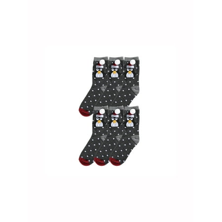 Christmas ' Holiday Socks Cotton Gift Cartoon 6 Pack
