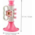 thumbnail image 2 of 3Pcs Colorful Trumpet Safe Plastic for Educational Musical Instruments for Boys Enhances Coordination Motor Skills for,Multicolor, 2 of 12