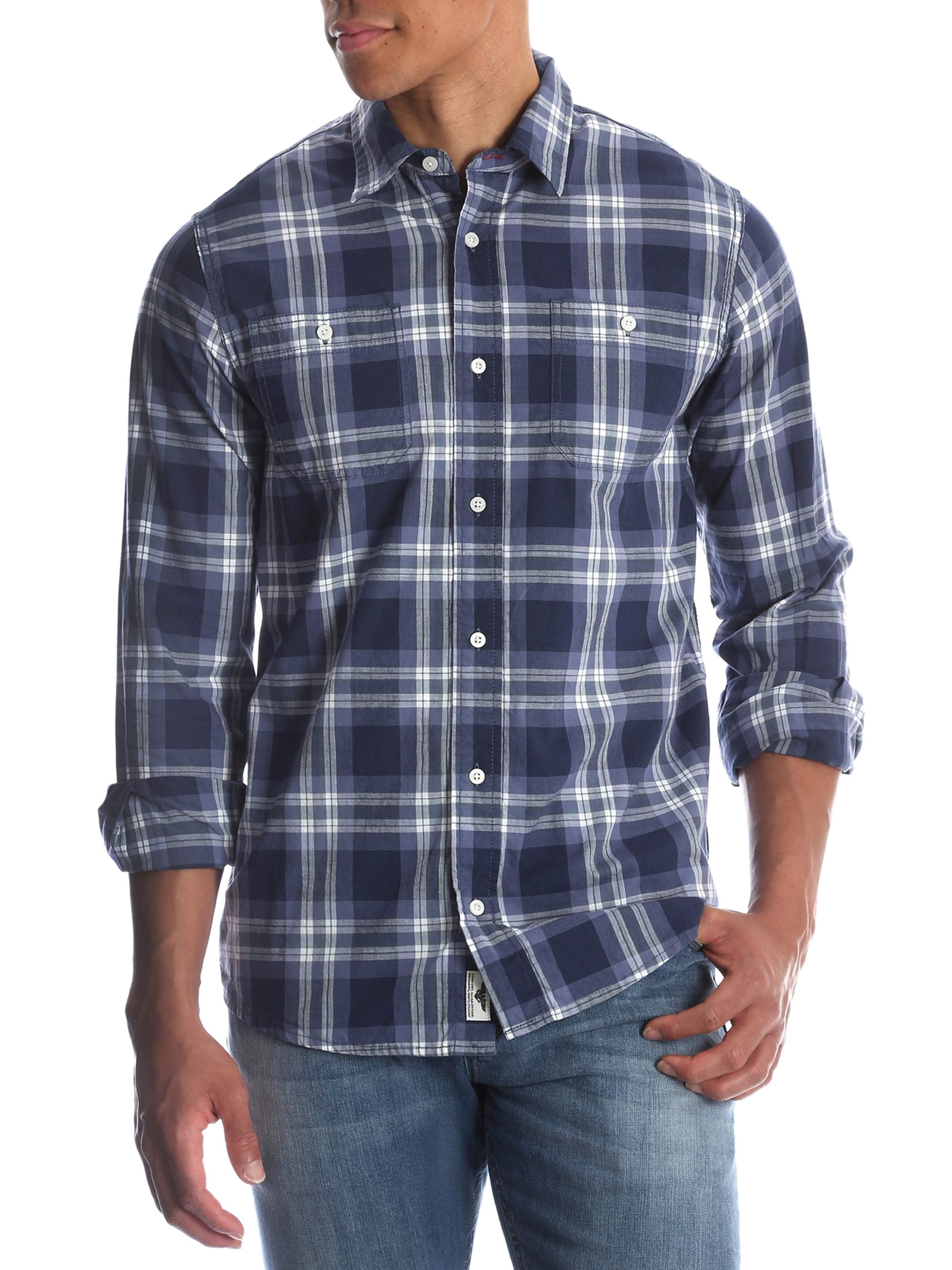 Long Sleeve Plaid Shirt 