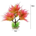 thumbnail image 2 of Plantas de acuario, plantas de acuario artificiales de 2 piezas, utilizadas para la decoración de acuarios., 2 of 5