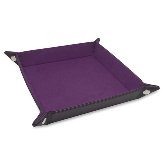 BCW Dice Tray: LX Sqaure - Purple