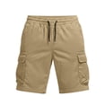 thumbnail image 7 of Jsaierl Cargo Shorts for Men Big and Tall Multi Pockets Shorts Outdoor Combat Shorts Loose Workwear Cargo Shorts with Drawstring, 7 of 7