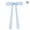 Blue, variant on Misterolina Ribbon Bow Hair Clips For Girls Fashion Korean Sweat Long Barrette