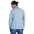 thumbnail image 5 of Atasi Indian KurtaÂ&nbsp;ForÂ&nbsp;Men Full Sleeve Shirts Solid Round Neck Ethnic Tee Shirt, 5 of 7