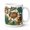 Black, variant on DTS TeeZworld Personalized Monkey Mug Ceramic Coffee Cup Tropical Safari Gift