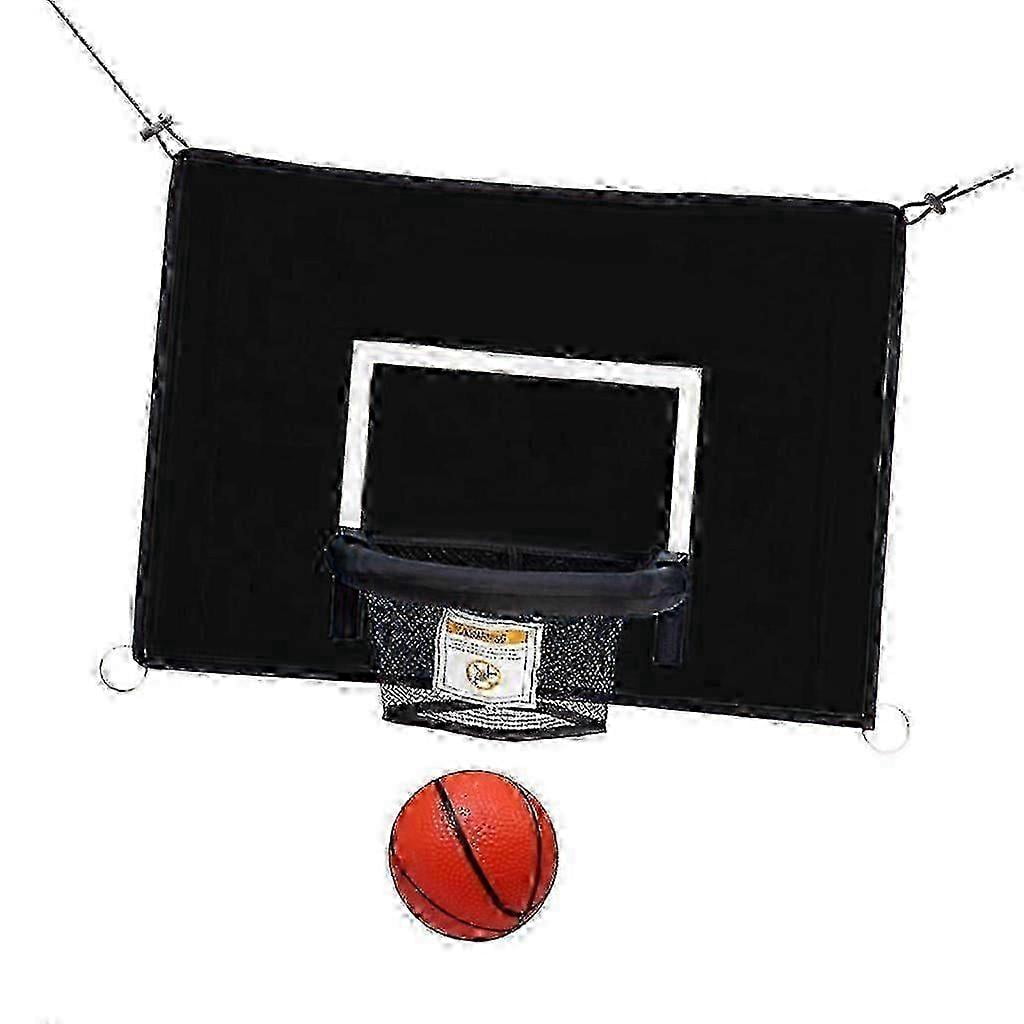 Basketball Hoop Attachment for Trampolines Universal Baseboard with ...