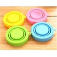 thumbnail image 2 of Taza plegable retráctil, portátil, de silicona, para acampar, viajar, tazas plegables para deportes de senderismo, 4 Uds., 101-200ml, 2 of 4