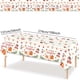 thumbnail image 3 of White Christmas Party Tablecloth Party Decoration Disposable PE Tablecloth, 3 of 5