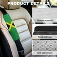 thumbnail image 6 of Yuyamidu Jamaican Flag Car Seat Strap Pads Winter Warm Seat Belt Cover Pad Accessories Universal Fit for SUV Sedan Truck Auto 2 Pack Car Seatbelt Cushion for Kids and Adults, 6 of 7