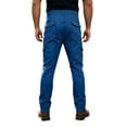 thumbnail image 4 of Men's Slim Fit Stretch Cargo Pants Distressed Skinny Pants for Men, Fashion Straight Leg Comfort Flex Waist Tactical Pants with Multi Pockets, 4 of 7