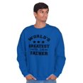 thumbnail image 5 of Worlds Greatest Farter Father Funny Men's Crewneck Sweatshirt Brisco Brands S, 5 of 5