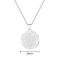 thumbnail image 3 of Collar de acero inoxidable de San Cristóbal para hombre de Philip Jones, 3 of 5