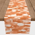thumbnail image 3 of Creative Products Painted Brush Strokes Orange 16x90 Poly Twill Table Runner, 3 of 3