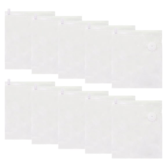 10 Pcs Vacuum Sealer Bags, Reusable Vacuum Sealer Bags, Food Saver Bags, Vacuum Sealer Bags for Food with Air Valve for Food Storage, Ideal for Freshness Preservation