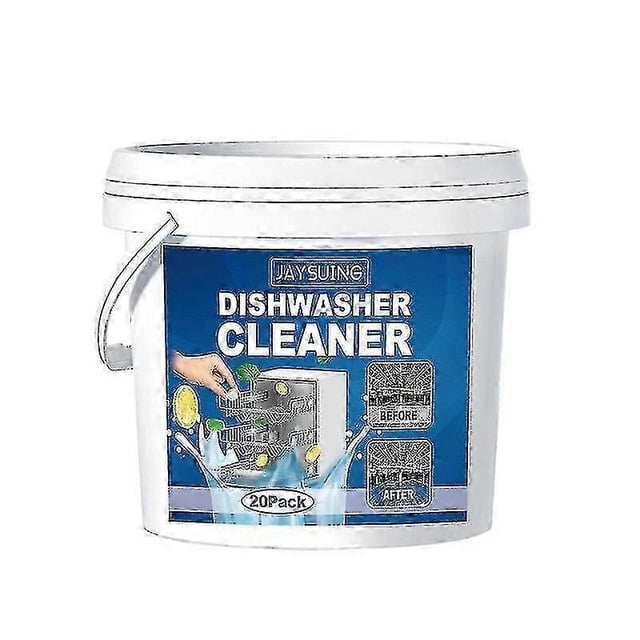 Jaysuing Dishwasher Cleaning Tablets Kitchen And Bathroom Cleaning Dishwasher Odor, Oil And Scale Cleaning Tablets | | 20pack | |