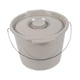 thumbnail image 1 of Portable Toilet Commode Chair Sturdy with Lid Removable Lightweight Camping Toilet Travel Toilet for RV Travel Hiking Camping, 1 of 5