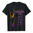 thumbnail image 1 of Camiseta informal de manga corta con estampado de letras para mujer, camiseta de graduación Fridja  hjk2790, 1 of 5