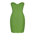 thumbnail image 5 of Vestido ajustado elegante de mujer con parte superior de tubo de punto de lana elástica OAVQHLG3B Store  lin121212, 5 of 5