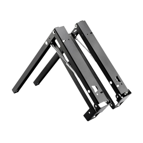 2 soportes para banco de zapatos plegables de pared con amortiguador de presión de aire, soporte para banco de zapatos, amortiguadores que ahorran