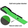 thumbnail image 4 of LJNYFDC Golf Putting Mat 1 Set Golf Putting Mat with Ball Compact Size Non slip Golf Putting Trainer Carpet for Golf Lovers, 4 of 6