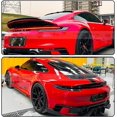 thumbnail image 6 of Dry Carbon Fiber Rear Trunk Spoiler Compatible with Porsche 911 992 2019-2020 Carrera 4 S 4S Targa 4S 2-Door Rear Boot Highkick Wing Lip, 6 of 7