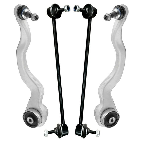 Detroit Axle - AWD Front Control Arms Sway Bars Kit for BMW 228i 230i 320i 328d 328i 335i GT xDrive 435i 430i xDrive Gran Coupe 2 Lower Forward Control Arms with Ball Joint 2 Sway Bars Replacement