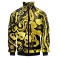 thumbnail image 4 of Chaqueta con cremallera de piel de serpiente y tigre con estampado 3D para hombre, abrigo de manga larga con estampado de animales geniales, chaquetas holgadas con personalidad, ropa de calle, 4 of 5
