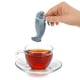 thumbnail image 4 of coladores de té de silicona para infusiones de té sueltas, bolsitas de té reutilizables para té de hojas sueltas y difusores de té, colador de té con flores para amantes del té, bonito infusor de té, 4 of 5