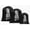 Black2, variant on Darling Souvenir Black Not Every Witch Lives In Salem Halloween Party Supplies Gift Pouches Favor Candy Bags 15 Pieces