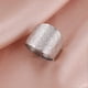 thumbnail image 4 of Anillo de acero inoxidable con siete sellos de ángeles para hombre, hexagrama de brujería, cubo de Metatrón, amuleto de la Cábala de Salomón, talismán, joyería, tamaño 8, plata Metatrón, 4 of 5
