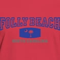 thumbnail image 3 of CafePress - Folly Beach South Carolina, SC, Palmetto State Fla - Women's Traditional Fit Dark T-Shirt, 3 of 4