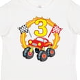 thumbnail image 4 of Inktastic Monster Truck 3rd Birthday Boys or Girls Toddler T-Shirt, 4 of 5