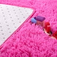 thumbnail image 5 of Junovo Super Soft Fluffy Area Rugs Modern Shag Rug for Bedroom Living Room,Cute Carpets for Kids Nursery Girls Home Dorm,4'x6',Purple, 5 of 7