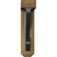 thumbnail image 2 of 4"W x 14"D x 16"H Ashford Arts & Crafts Ironcrest Rough Sawn Bracket, Western Red Cedar (2"W x 10"D x 12"H Iron Bracket), 2 of 5