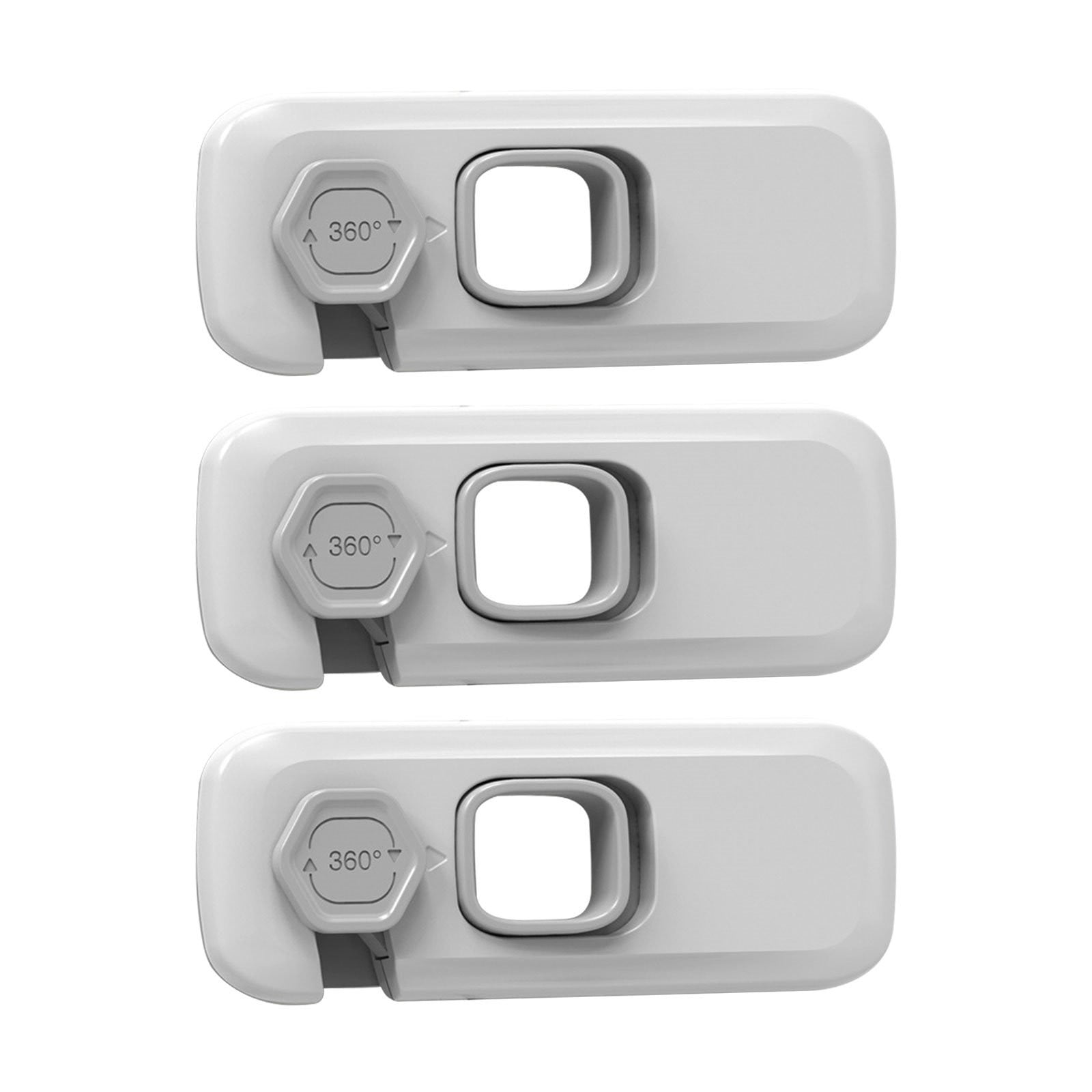 Clearance Hardware door stopper under $20,Refrigerator Lock Childproof Cabinet Child Proof Locks Self Adhesive For Cabinets Dishwasher Oven 2PC