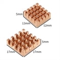 thumbnail image 3 of Disipador de para Raspberry Pi5 Disipador TéRmico de Cobre con Chip Disipador TéRmico con Respaldo Adhesivo Disipador TéRmico con Ranura para Memoria de CPU, 3 of 8