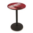 thumbnail image 1 of Holland Bar Stool L214B4228ArknUn-D2 42 in. Arkansas Razorbacks Pub Table with 28 in. Top, 1 of 1