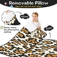 thumbnail image 3 of Beige and Black Of Leopard Print Toddler Nap Mats for Kids Preschool,Sleeping Mat Bag or Kids,Toddler Sleeping Bag,Toddler Nap Mat or Daycare, 3 of 6