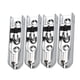 thumbnail image 1 of Puente de guitarra Diseño único Pieza de repuesto resistente Puentes individuales convenientes Sillines Profesionales Adultos Principiantes Accesorios para instrumentos musicales Plata 4 piezas/juego Eigraketly OD026677-04, 1 of 6