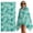 Green, variant on Teal Geometric 2-in-1 Beach Towel Backpack, Quick Dry Beach Towel Blanket Bag, Modern Morocco Abstract Art Portable Bath Pool Yoga Swim Picnic Travel Camping Towels Vacation Essential 27.6x55 Inches