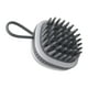 thumbnail image 4 of Cepillo de champú de silicona suave para masaje del cuero cabelludo, peine, cepillo para ducha, herramienta de cuidado Gris, 4 of 9