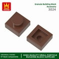 thumbnail image 3 of 588Pcs/Lot 3024 1x1 Short 1-Hole Building Blocks Classic Base Parts Compatible with Bricks Children Toys Assembly Gift Box 57.LightYellow about 588pcs, 3 of 6