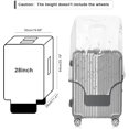 thumbnail image 2 of HSHDLDF Protège-Valise Housses de Protection pour Valise en PVC, 2 of 7