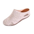 thumbnail image 6 of Xucatan Women's Closed Toe Wedge Sandals, Cozy Lined Casual Summer Shoes with Side Cutout, Slip On Platform Footwear with Solid Color Design, Versatile Style for Spring Daily Gift, 6 of 6