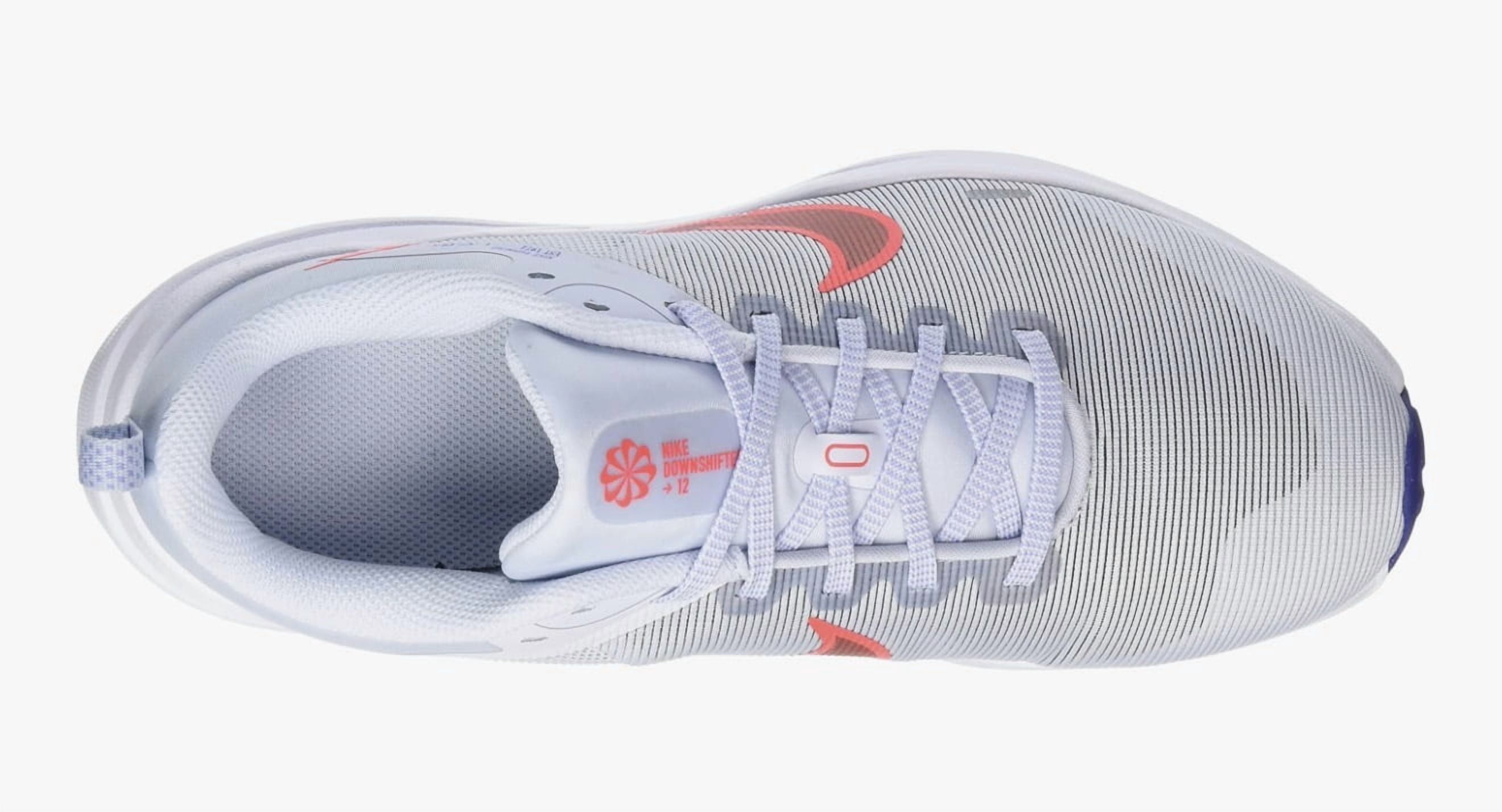 Nike Downshifter 12 Mens Running Trainers DD9293 Sneakers Shoes (UK 9 US 10 EU 44, Football Grey Bright Crimson 006