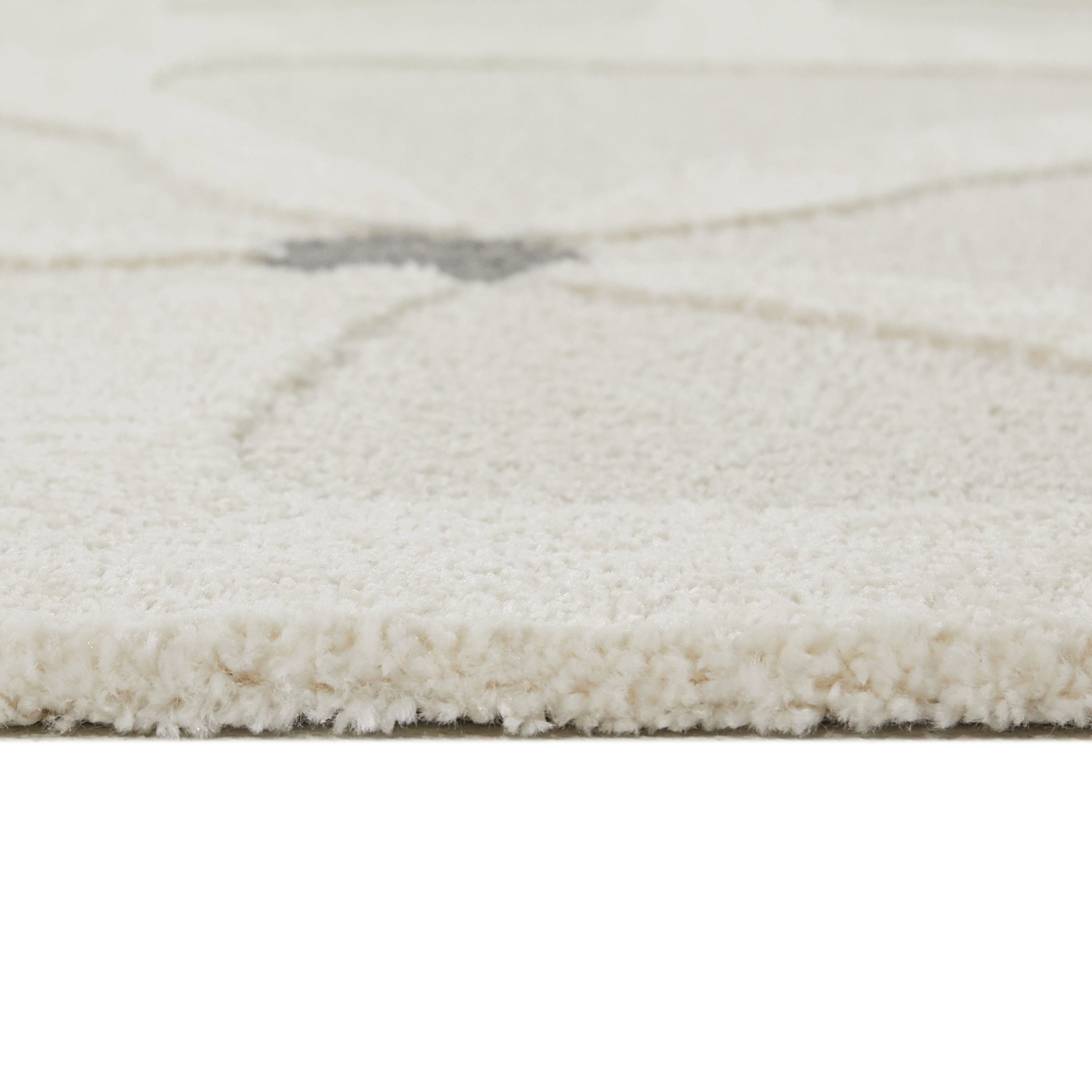 Balta Gabriel Contempary Floral Print Area Rug 7'10" x 10' - Cream