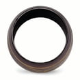 thumbnail image 2 of Edward Mirell Black Ti Domed Anodized Copper Color Band Size 10, 2 of 4
